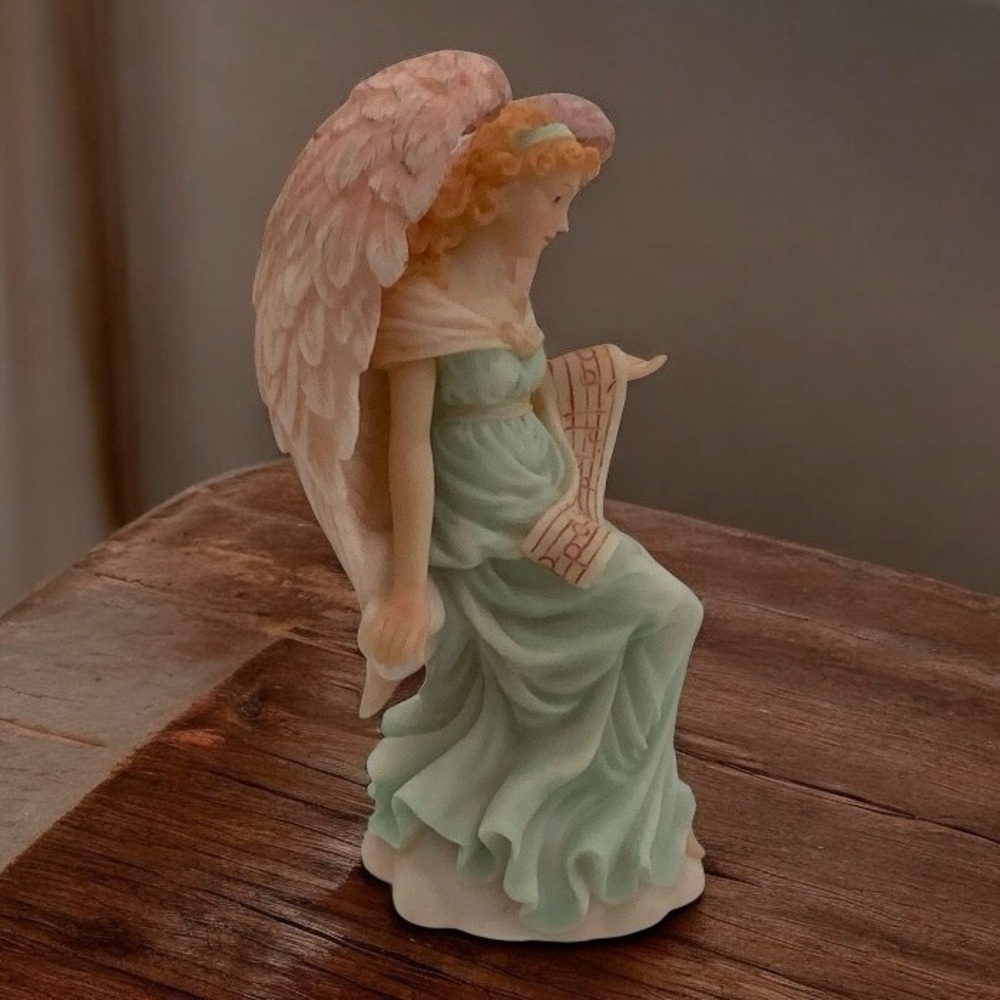Roman Seraphim Classic Angel Figurine Laurice ‘Wisdom’s Child’ 1994 Retired Rare - Picture 4 of 10